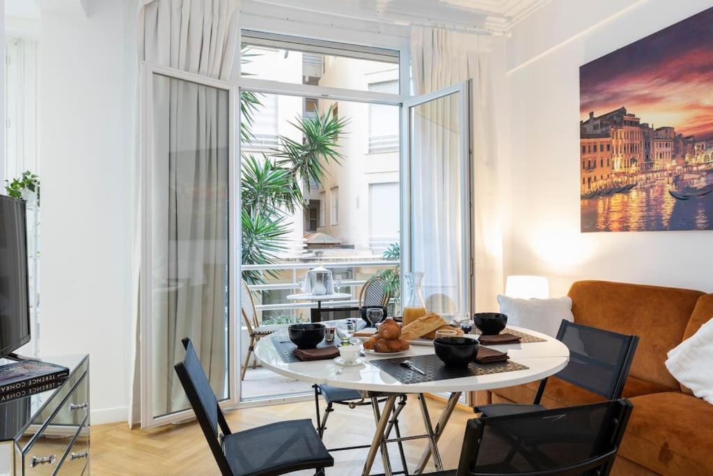 Promenade, 2Pieces Chic Et Clim Avec Terrasse Lägenhet Nice Exteriör bild